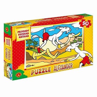 Puzzle 160 - Przygody Koziołka Matołka - Szalony..