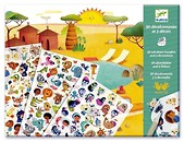 Zestaw kalkomanii - Sawanna, pustynia i biegun