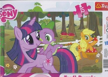 Puzzle ramkowe 15 My little Pony TREFL