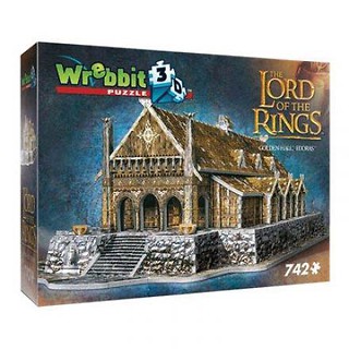 Wrebbit puzzle 3D 742 el Złoty Dwór Edoras