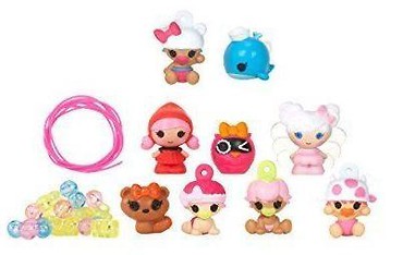 Lalaloopsy tinies - 10-pak Seria 6 + biżuteria