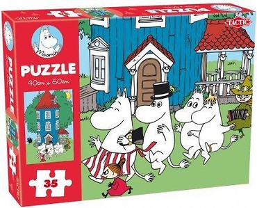 Muminkowe duże puzzle 35 elementów