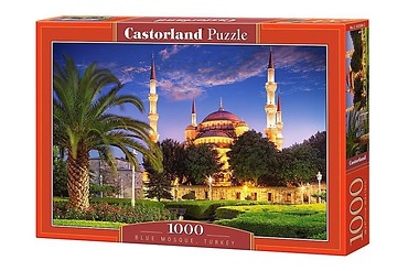 Puzzle 1000 Błękitny Meczet Turcja CASTOR