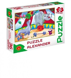 Puzzle 36 - Gigant. Mały cyrk ALEX