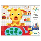 Malowanie gąbką - Krówka