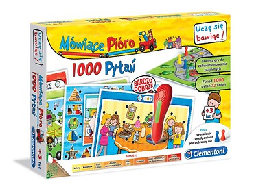 Uczę się bawiąc. Mówiące pióro - 1000 pytań
