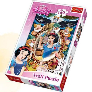 Puzzle 160 Królewna Śnieżka - kolażTREFL
