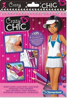 Crazy Chic. Szkicownik. Moda Sportowa