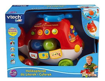 Helikopterek do Literek i Cyferek VTECH