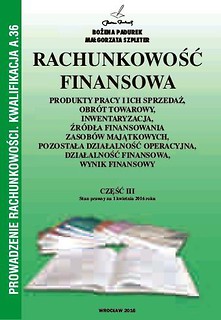 Rachunkowość Finansowa część III PADUREK