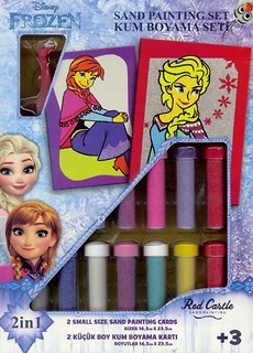 Kolorowy piasek - Kraina Lodu: Elsa i Anna DUMEL