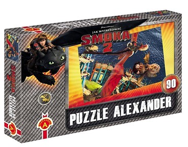 Puzzle 90 Jak wytresować Smoka 2 Wyżej wyżej ALEX