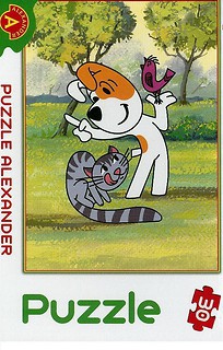 Puzzle 30 Reksio. Kotek i ptaszek ALEX