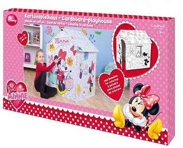 Domek do kolorowania. Minnie