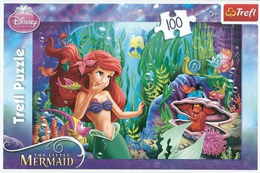 Puzzle 100 Zabawa w chowanego Princess TREFL