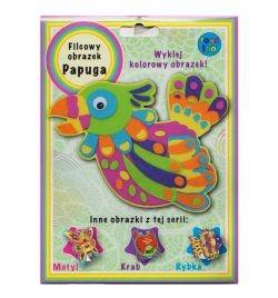 Obrazek filcowy papuga STnux