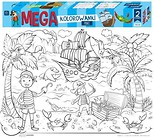 Mega Kolorowanki Piraci