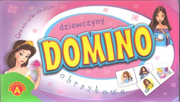 Domino obrazkowe - dziewczyny ALEX