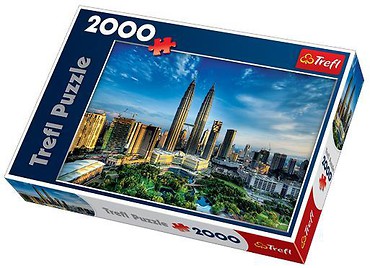 Puzzle 2000 Petronas Twin Towers TREFL