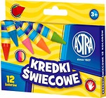 Kredki Świecowe 12 kolorów bls ASTRA