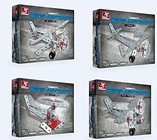 Metalowe konstrukcje - Samoloty mix TOY KRAFT