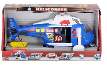 Helikopter niebieski 41 cm