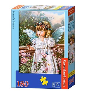 Puzzle 180 Marzenia motyla CASTOR