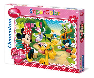Puzzle 104 I love Minnie