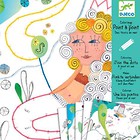 Zestaw artystyczny - Połącz kropki Syrenka