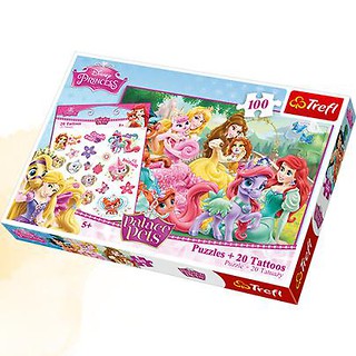 Puzzle 100 Tattoo Disney Princess TREFL