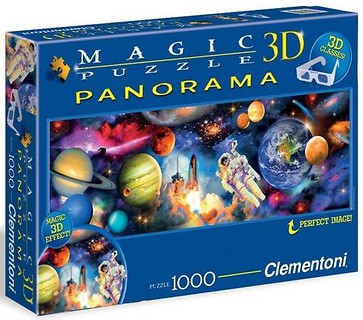Puzzle 1000 Magic 3D Planety