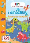 Książeczka z naklejkami - Ja i dinozaury