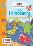 Książeczka z naklejkami - Ja i dinozaury