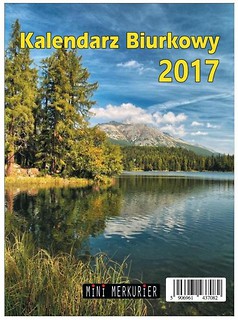 Kalendarz 2017 Biurkowy Mini Merkurier BESKIDY