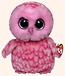 Ty Beanie Boos Pinky - Różowa Sowa