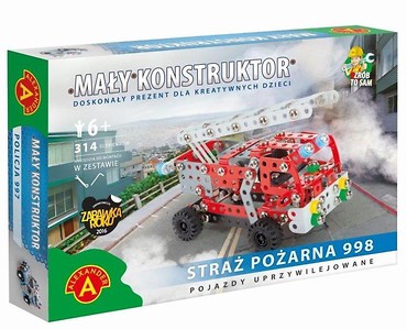 Mały Konstruktor - Straż Pożarna 998 ALEX