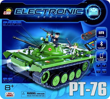 Electronic. Czołg PT-76 z bluetooth