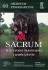 Sacrum w kulturze tradycyjnej i współczesnej