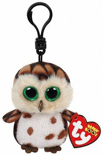 Ty Beanie Boos Sammy - Brązowa Sowa - Brelok