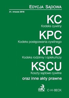 Kodeks cywilny. Kodeks postępowania cywilnego...