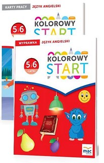 Kolorowy start. 5 i 6 latki. J.angielski. Pakiet