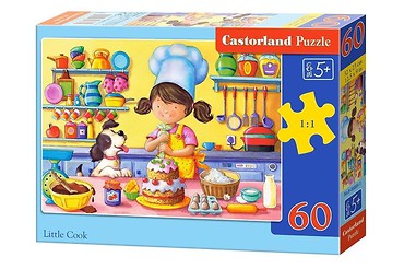 Puzzle 60 Mały kucharz CASTOR