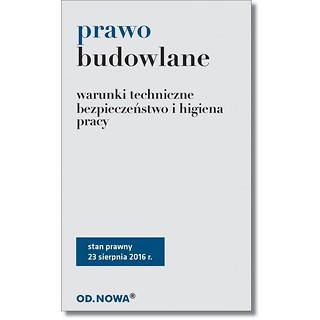 Prawo budowlane - 08/2016