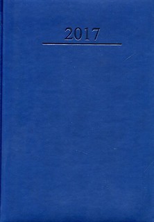 Kalendarz 2017 A5/336 Agenda Granatowy DAN-MARK