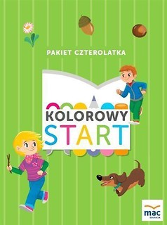 Kolorowy start. Czterolatek.Pakiet dla dziecka MAC