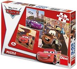 Puzzle 3x55 Auta w akcji DINO
