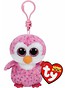 Ty Beanie Boos Glider - Różowy Pingwin - Brelok