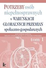Potrzeby osób niepełnosprawnych w warunkach glob.
