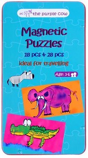 Gra magnetyczna The Purple Cow - Puzzle