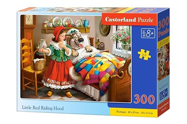 Puzzle 300 Czerwony Kapturek CASTOR